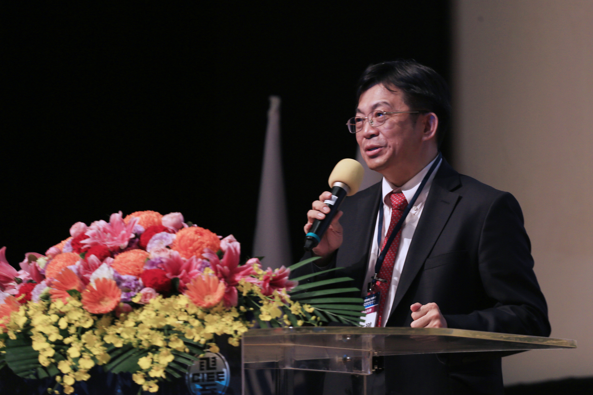 中山大學校長李志鵬擔任本屆大會的籌備委員會主任委員。(另開新視窗/jpg檔)圖片