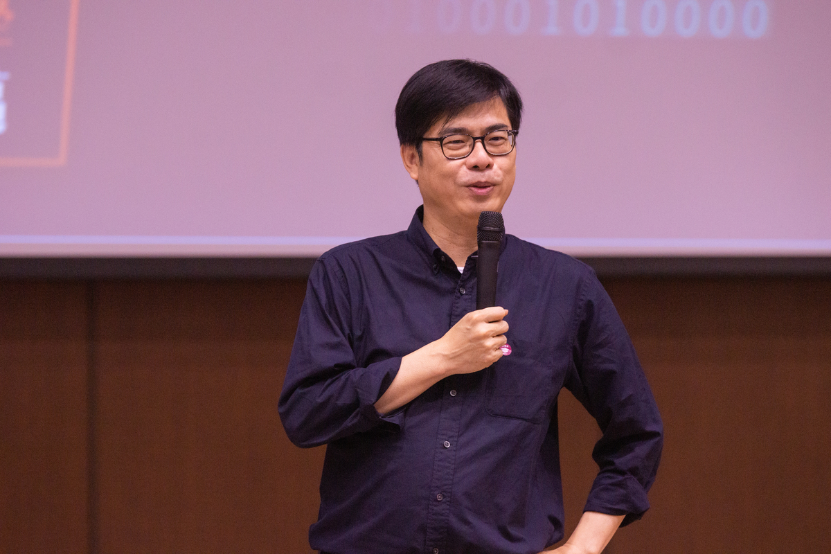 台灣防疫成績亮眼　陳其邁分享民主之於科技防疫的重要性(另開新視窗/jpg檔)圖片
