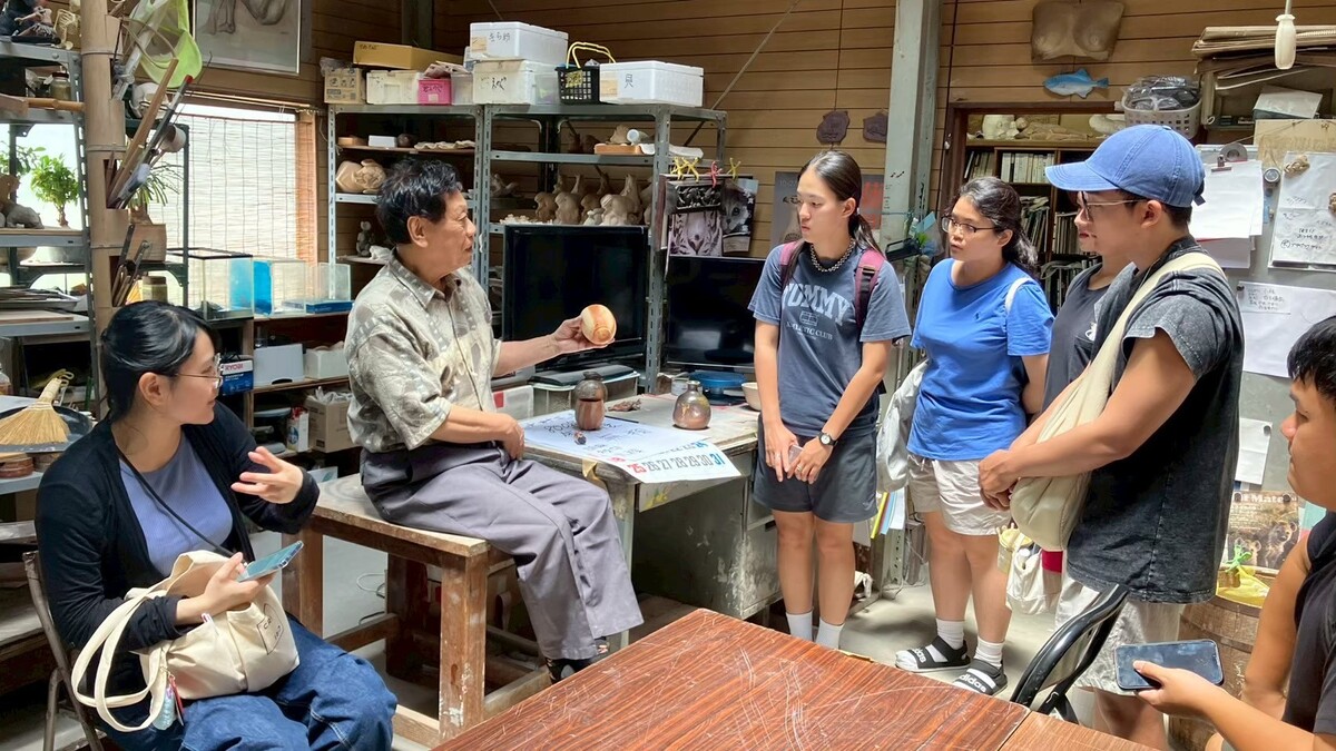 木村老師講解備前燒的作法與特色(另開新視窗/jpg檔)圖片