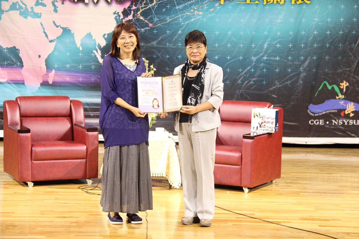 翻轉生命 蔡瑋總監鼓勵年輕學子「活出自己」(另開新視窗/jpg檔)圖片