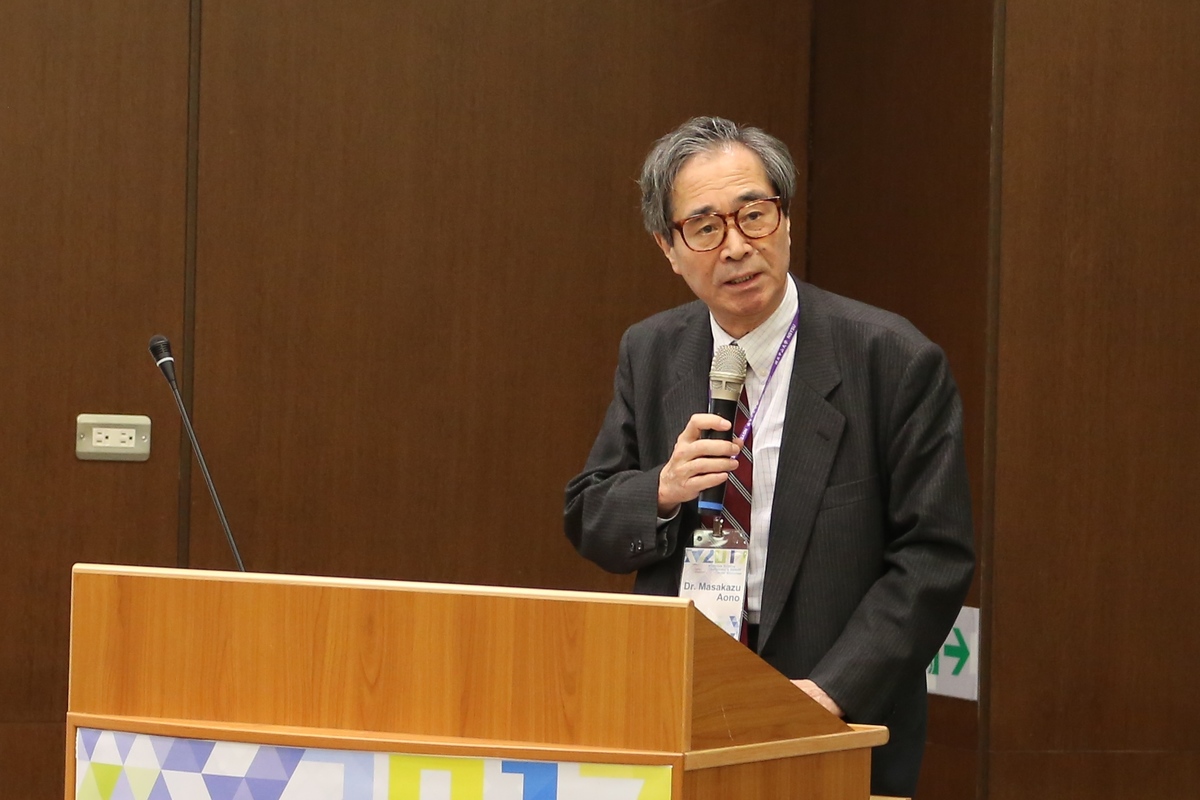 日本國立研究開發法人物質・材料研究機構顧問Dr. Masakazu Aono(另開新視窗/jpg檔)
