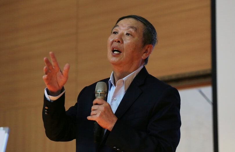 盼中山大學助水下科技　國安會諮委黃曙光與師生座談