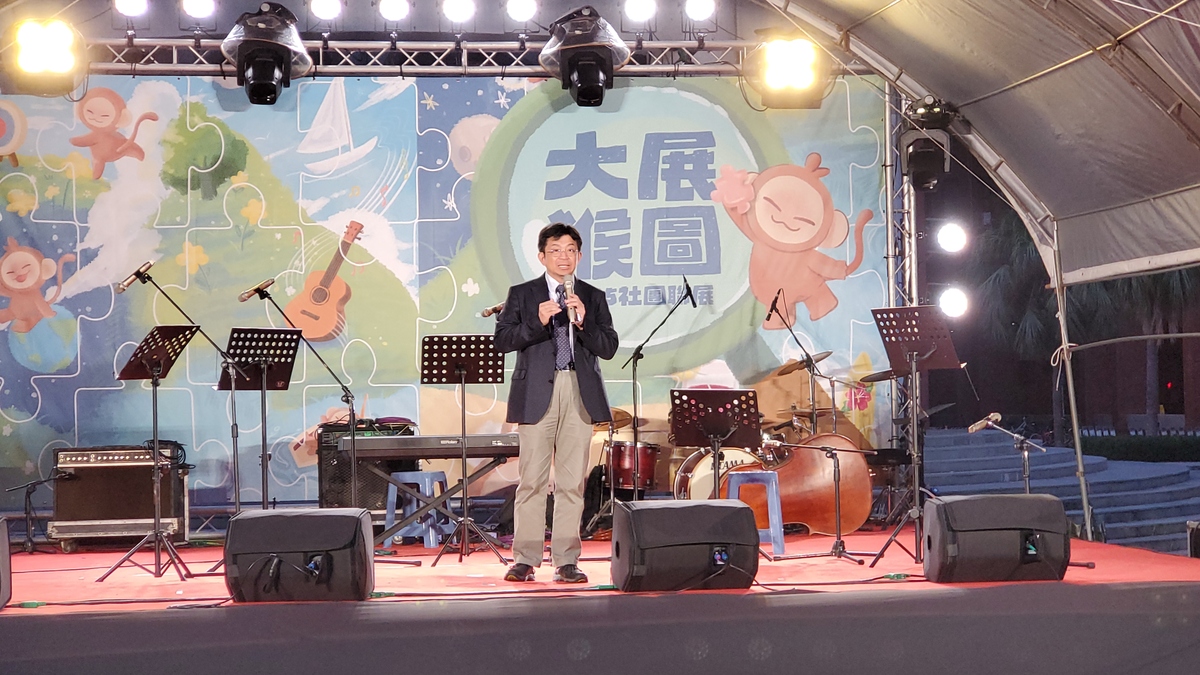 「大展猴圖」拼出精采人生　114學年度社團聯展登場(另開新視窗/jpg檔)圖片