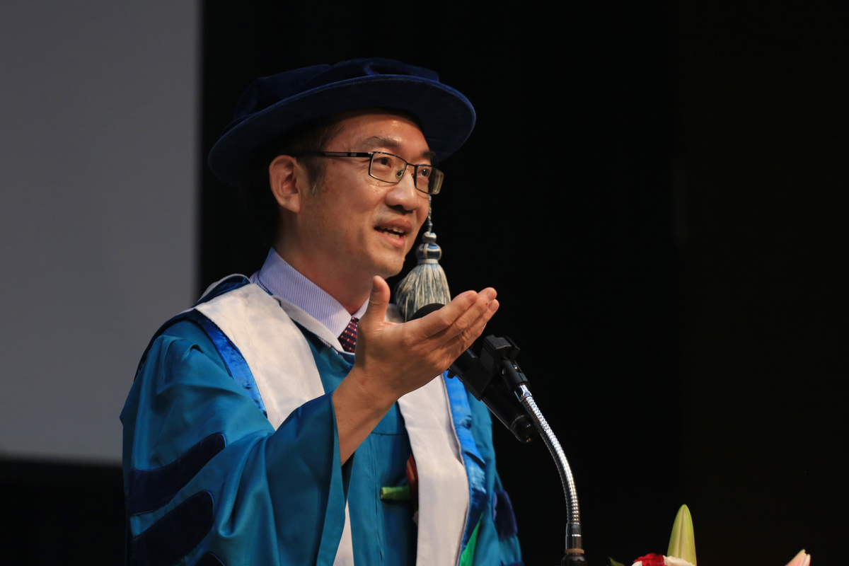 後醫系主任唐逸文致詞(另開新視窗/jpg檔)圖片
