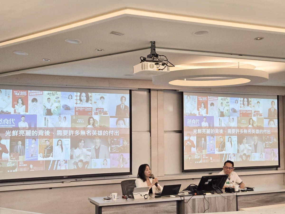 唐榆總經理廣告製作、品牌商務經歷豐富，分享品牌成功之道：團隊合作的力量才得以成就專業與口碑。(另開新視窗/jpg檔)圖片