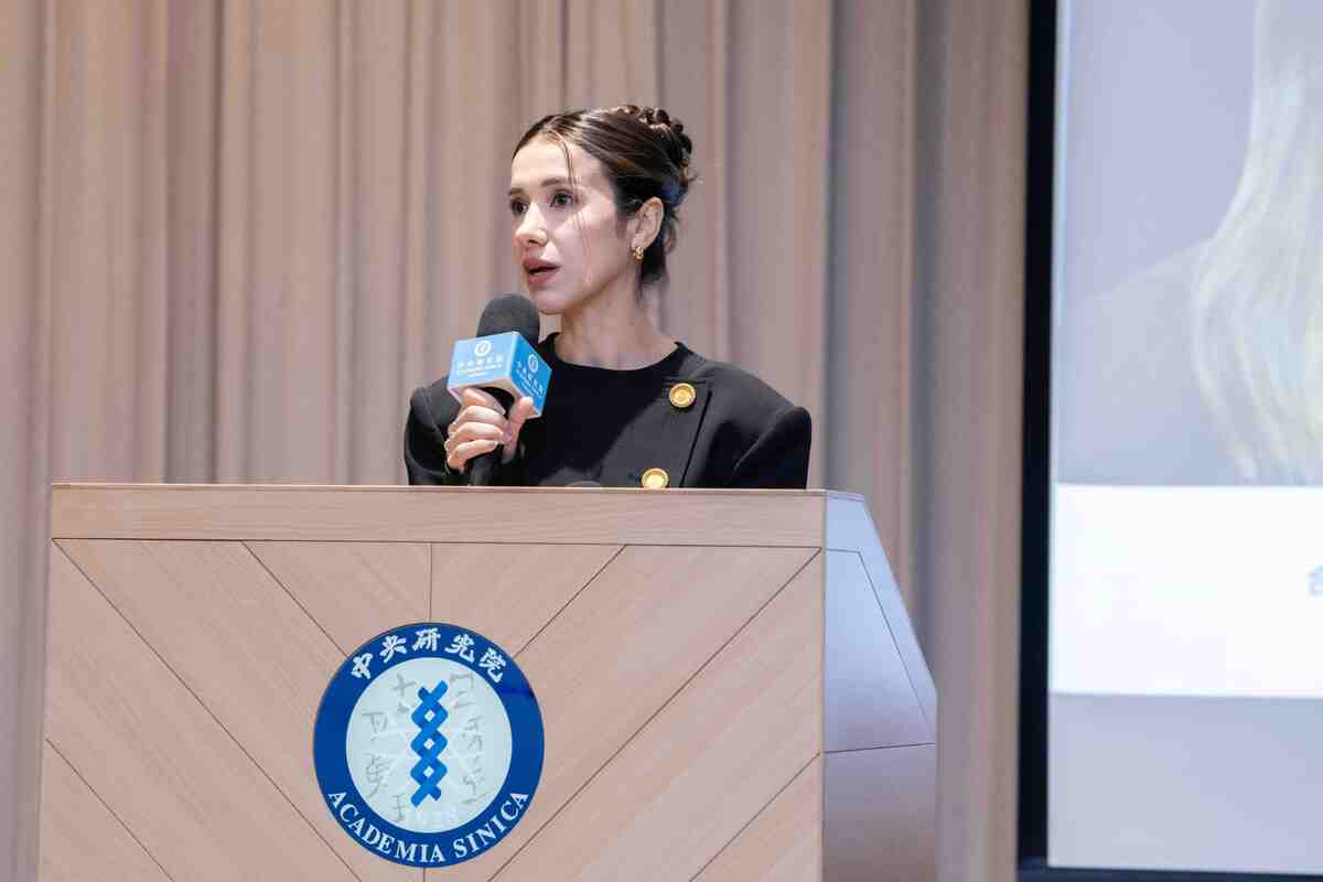 娜蒂雅．穆拉德（Nadia_Murad）致詞（照片來源：中央研究院）(另開新視窗/jpg檔)圖片