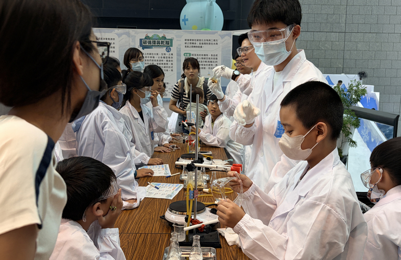 中山大學攜科工館推綠氫教育　220人體驗能源轉型與科學實作