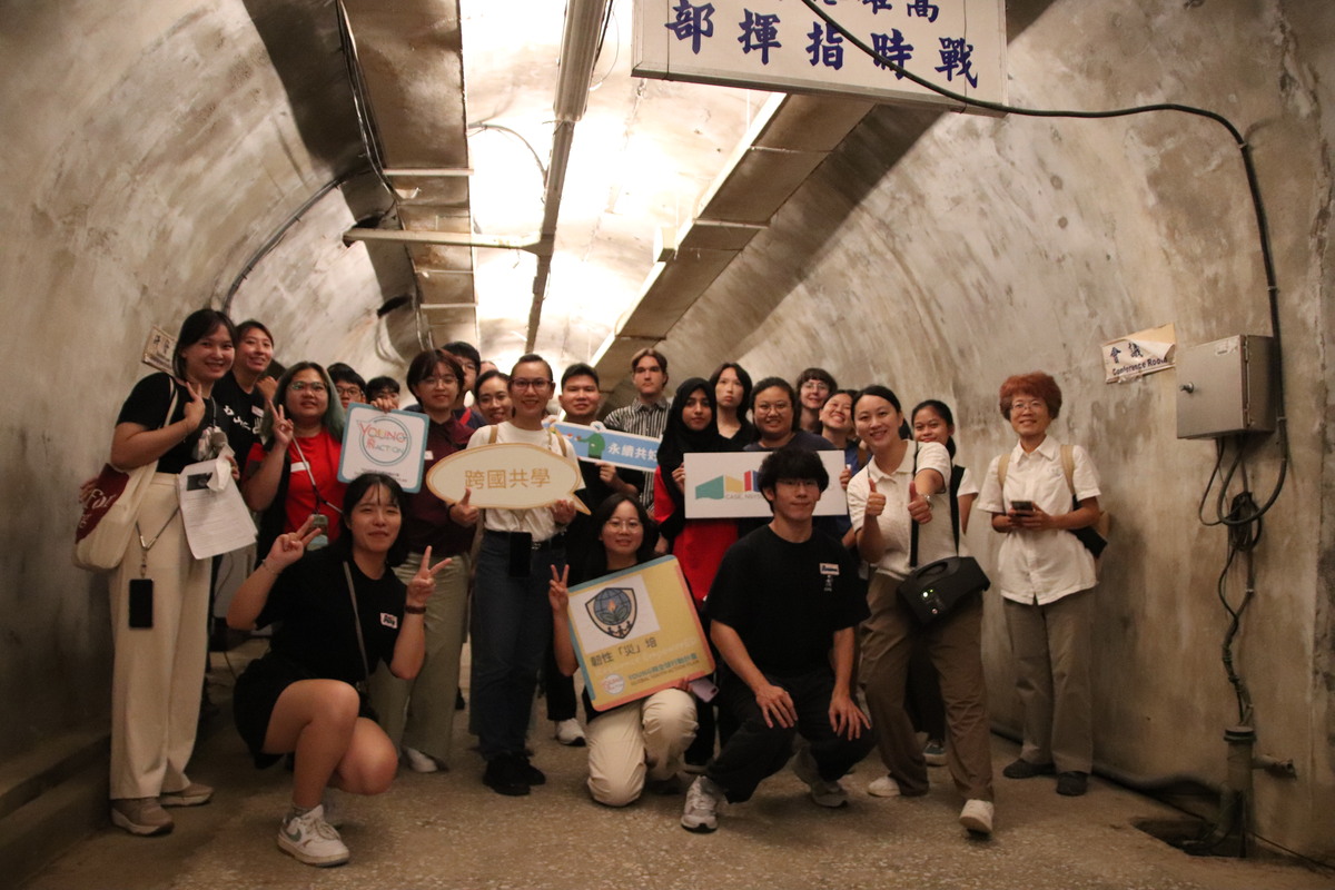 校園場防災工作坊前進西灣防空洞(另開新視窗/jpg檔)圖片