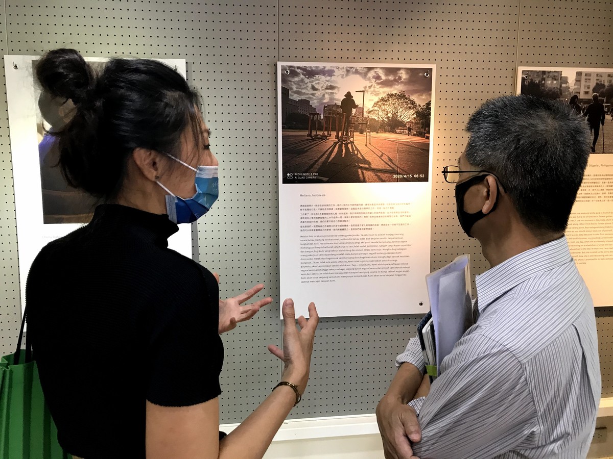 看見移工生命　首站巡迴攝影展中山大學登場(另開新視窗/jpg檔)圖片