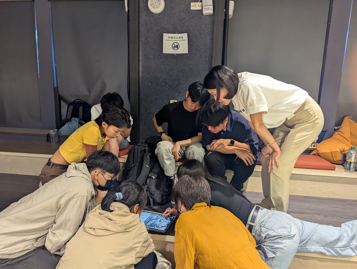 小組討論規劃避難路線與規劃(另開新視窗/jpg檔)圖片