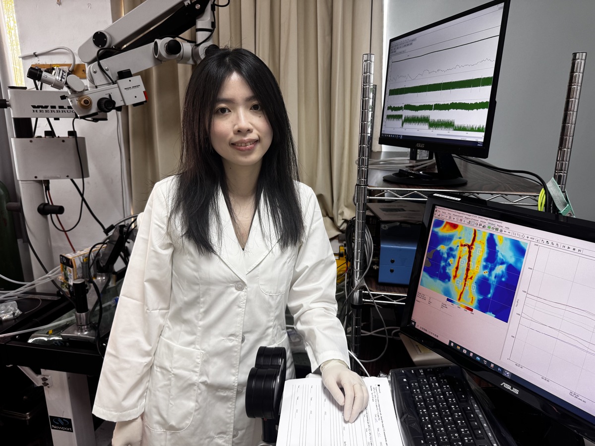 努力熱忱成就科研之路　中山大學陳叡怡同學獲台灣傑出女科學家獎學金(另開新視窗/jpg檔)圖片