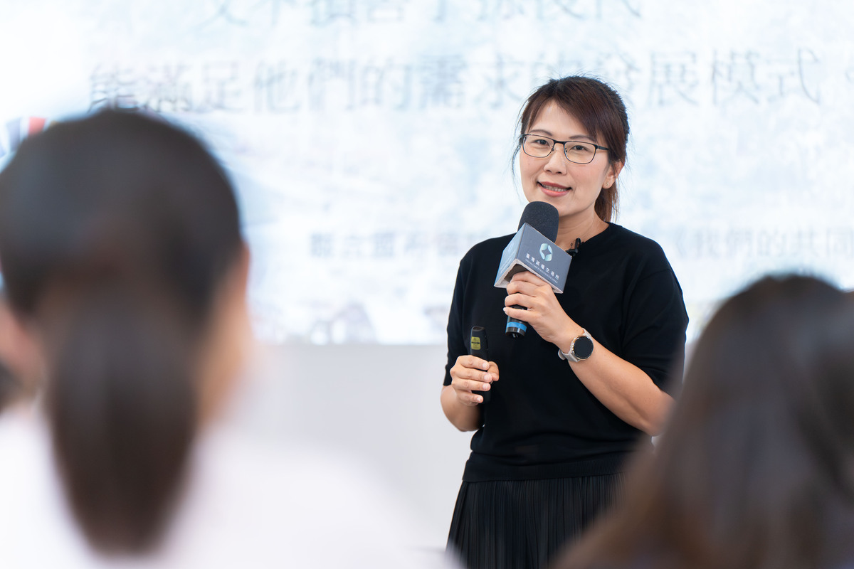 家樂福永續長暨家樂福文教基金會執行長蘇小真(另開新視窗/jpg檔)圖片
