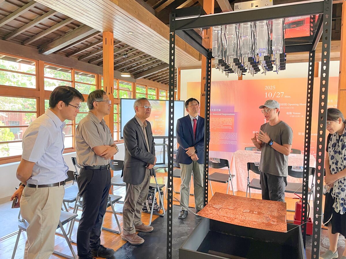 中山大學藝文雙聯展展至11月7日(另開新視窗/jpg檔)圖片