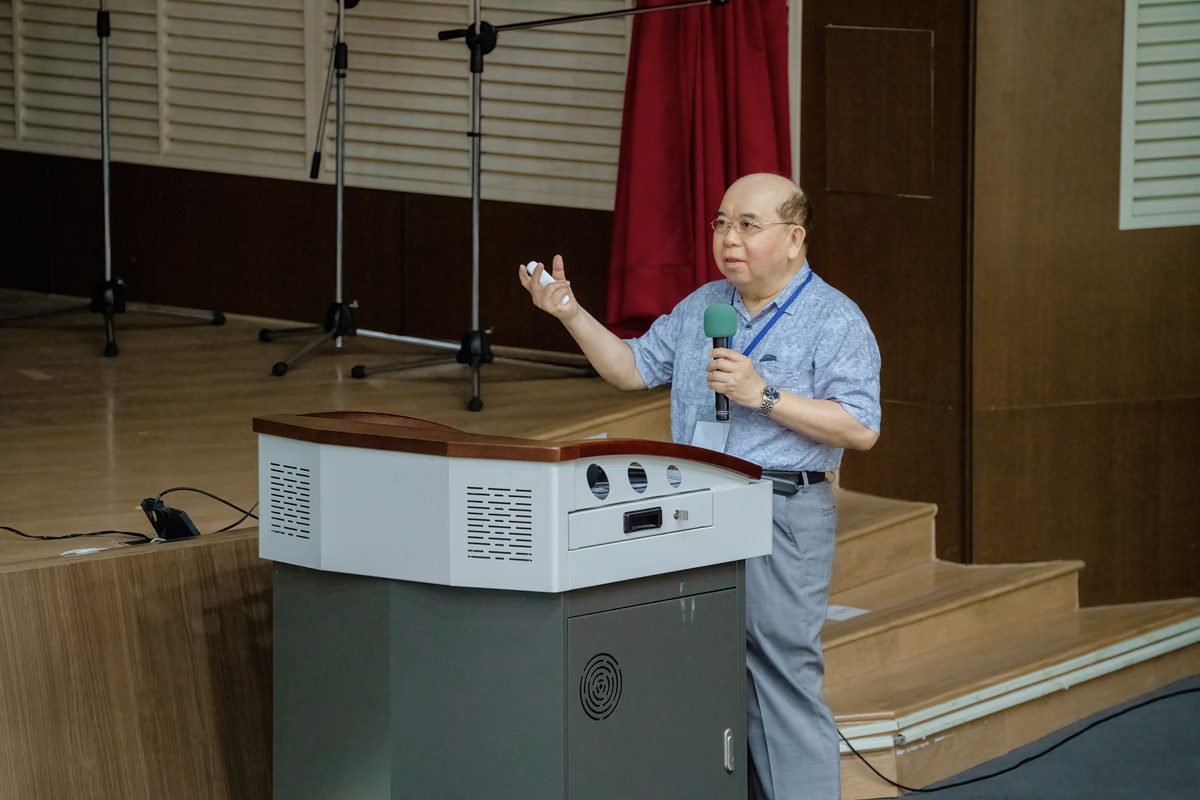 中央研究院院士暨中山大學氣膠中心榮譽講座教授王寶貫。(另開新視窗/jpg檔)圖片