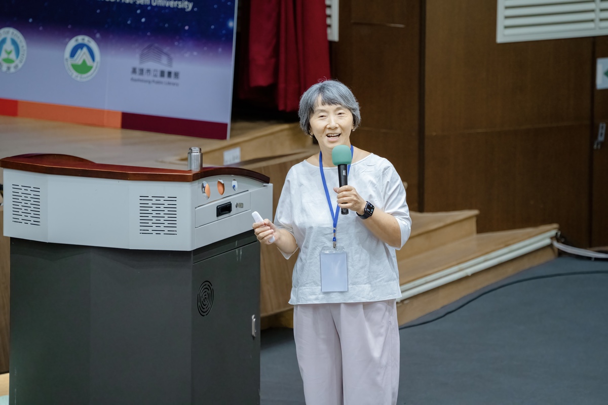 中山大學氣膠中心客座教授白曛綾。(另開新視窗/jpg檔)圖片