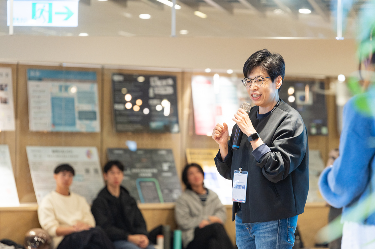 西灣學院謝如梅副院長致詞(另開新視窗/jpg檔)圖片