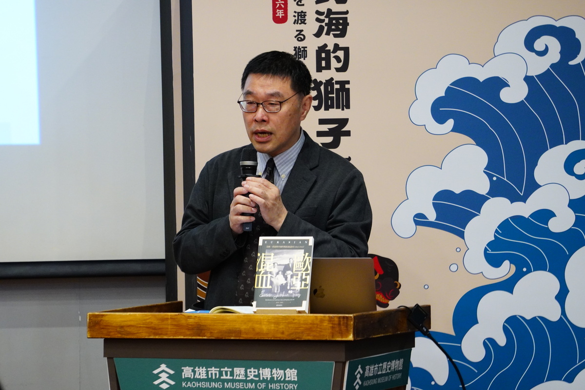 國立臺灣歷史博物館館長張隆志。圖／臺大出版社提供(另開新視窗/jpg檔)圖片