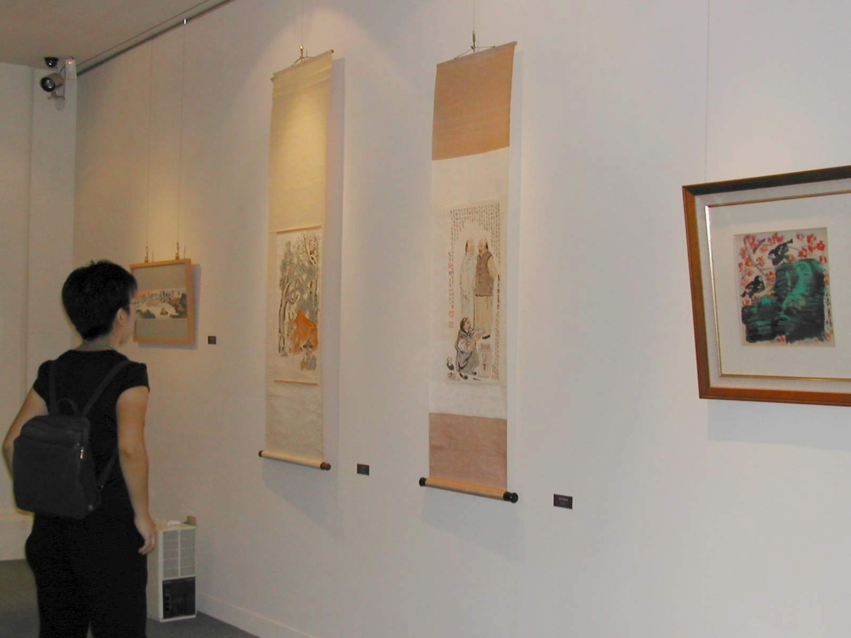 「閑情藝致」名家珍藏鄭善禧書畫展於蔣公行館--西灣藝廊展出，歡迎參觀！(另開新視窗/jpg檔)圖片