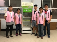 搶救即期食糧　中山大學成立「旗津社區冰箱」(另開新視窗/jpg檔)圖片