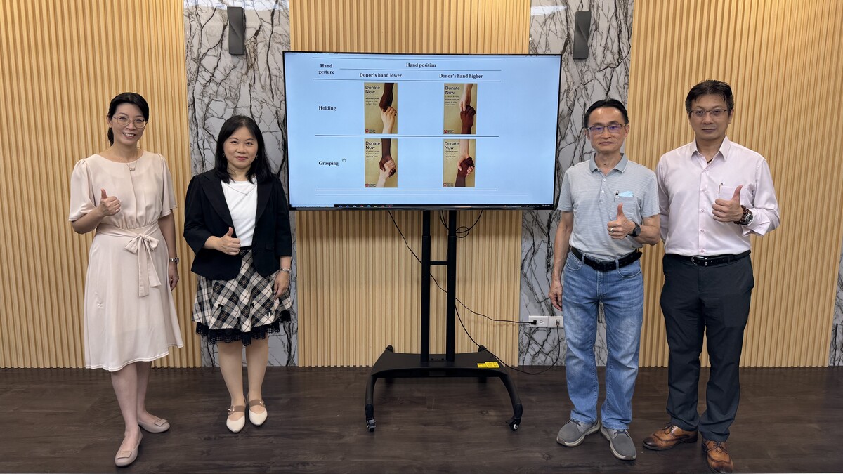 左起通訊作者高科大國企系教授李曉青、第一作者中山大學企管系特聘教授張純端、政經系教授李予綱、高科大國企系教授鄭兆宏。(另開新視窗/jpg檔)圖片