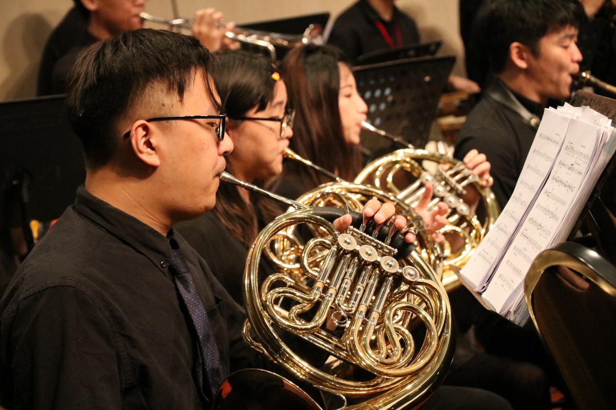 法國號在《諾亞方舟》一曲中透過渾厚溫潤的音色展現大象的叫聲(另開新視窗/jpg檔)圖片