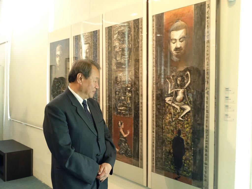「齊美‧南方」聯展 黃光男：應創中山美術館(另開新視窗/jpg檔)圖片
