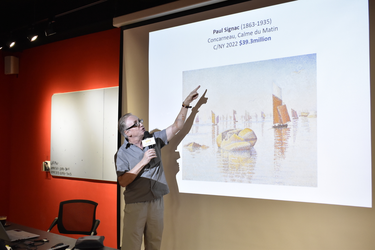 國際知名藝術市場學者Iain Robertson教授以歷年名家藝術品的價格數據與市場事件分析，深入剖析藝術市場的運作機制。(另開新視窗/jpg檔)圖片