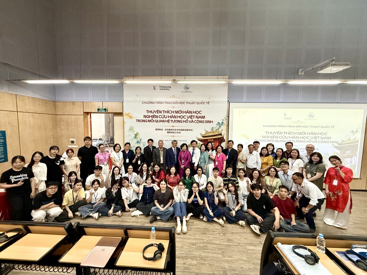 「漢學新詮——在互動與共生中的越南漢學研究」國際學術論壇於升龍大學 Schwartz講堂登場(另開新視窗/jpg檔)圖片