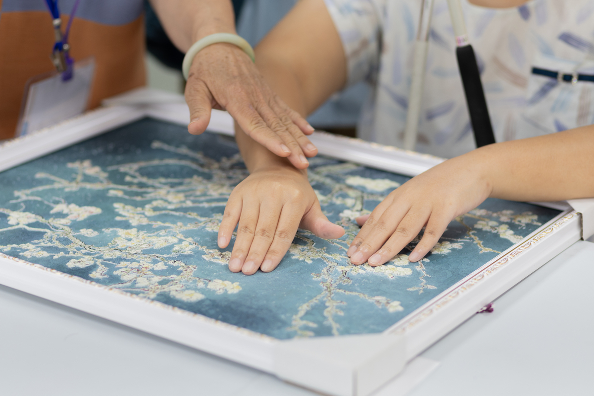 〈盛開的杏花〉多感官體驗區(另開新視窗/jpg檔)圖片