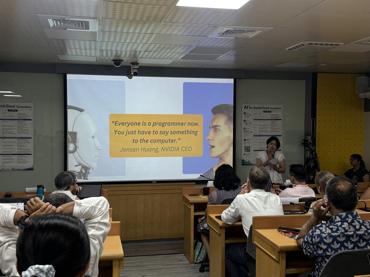 中山大學教育研究所陳菁徽教授演講。(另開新視窗/jpg檔)圖片