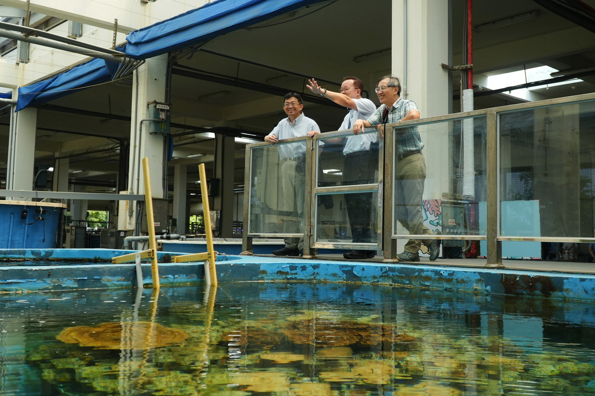 參訪海生館「水族實驗中心」（海生館提供）(另開新視窗/jpg檔)圖片