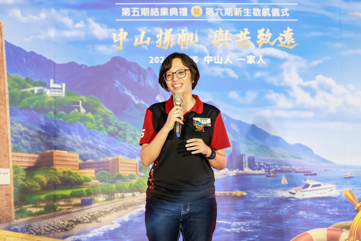 EMBA執行長蔡佳芬盛讚五期凝聚力，並期許引領六期收穫滿滿(另開新視窗/jpg檔)圖片