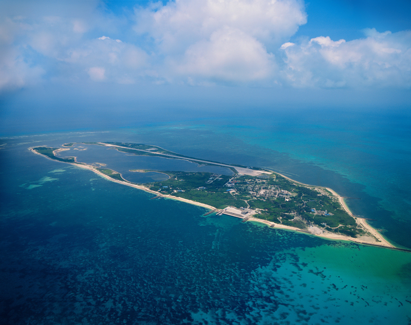 東沙島空拍(另開新視窗/jpg檔)圖片