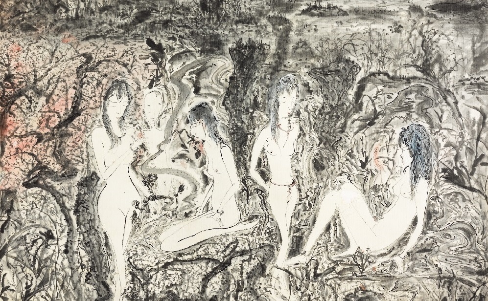 于彭《慾望山水》局部圖(另開新視窗/jpg檔)圖片