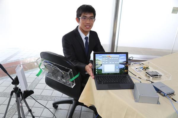 邁向頂尖大學計畫系列報導之十一》中山大學獨創可攜式雷達 乳肉品質獲保障(另開新視窗/jpg檔)圖片