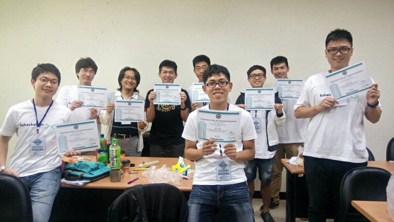 「魚客松」中山大學首登場 開發App救海洋(另開新視窗/jpg檔)圖片
