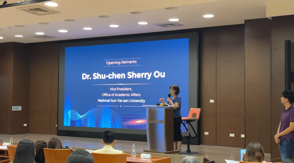 中山大學歐淑珍教務長歡迎海外學員的參與(另開新視窗/png檔)圖片