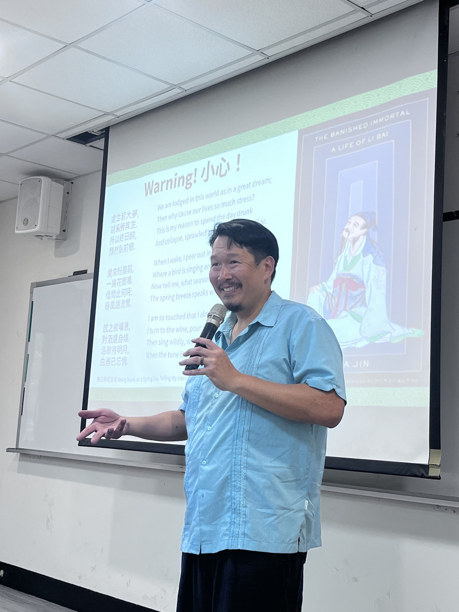 美國西雅圖華盛頓大學（University of Washington）教育學院教授Jondou Chen(另開新視窗/jpg檔)圖片