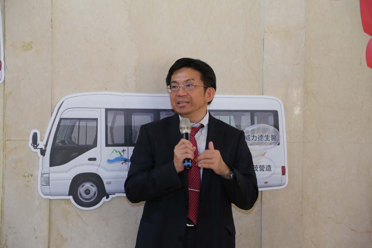 中山大學校長李志鵬感謝校友長期以來對母校的支持與信任。(另開新視窗/jpg檔)圖片
