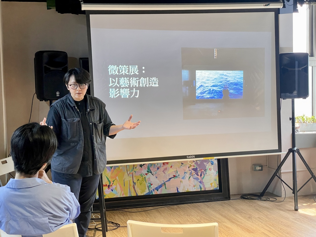 南表協吳維緯理事長分享國際策展交流(另開新視窗/jpg檔)圖片