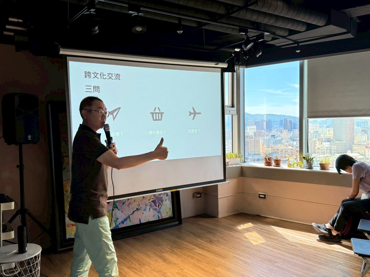 藝起基金會謝嘉哲創辦人分享國際藝術節參與(另開新視窗/jpg檔)圖片