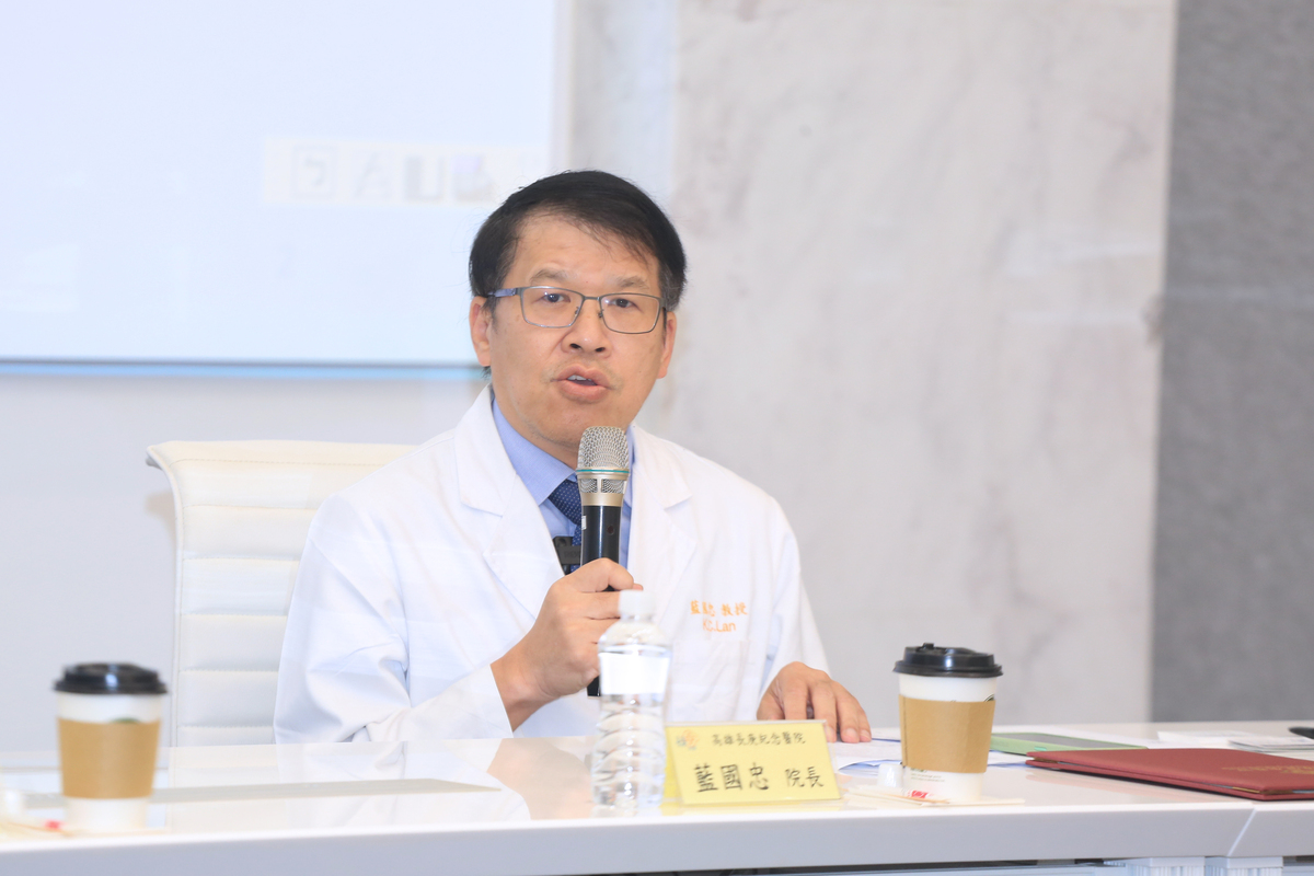 高雄長庚醫院院長藍國忠(另開新視窗/jpg檔)圖片