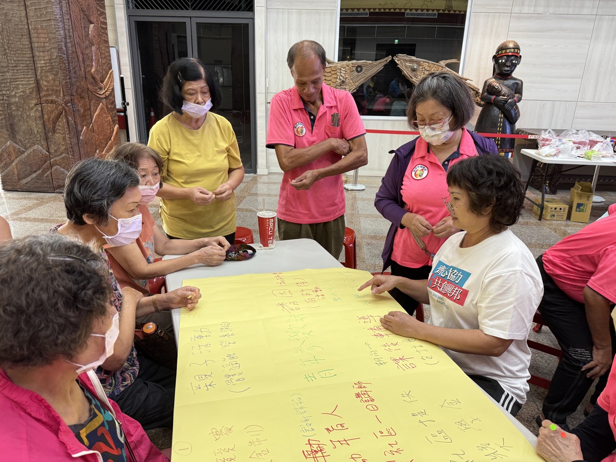 前鎮時間銀行小聯盟之跨社區共生計畫，大學與社區共同盤點內外部資源(另開新視窗/jpg檔)圖片