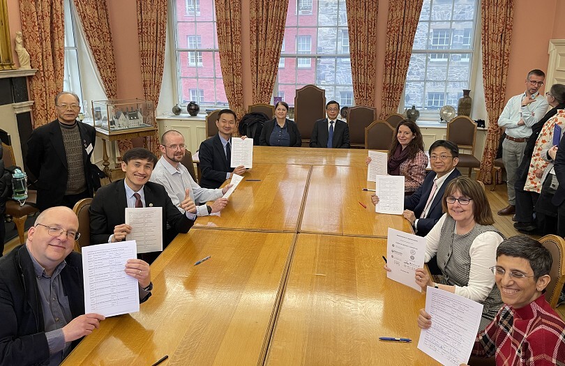 臺英大學聯盟續約 跨國深化淨零與英語教學議題