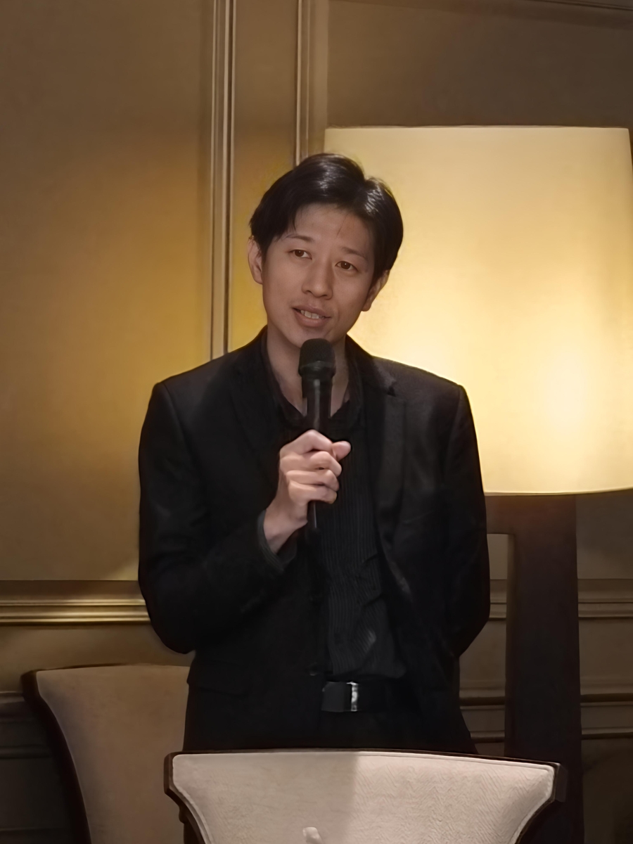 李昆澤特聘教授分享。圖／傑出人才發展基金會提供(另開新視窗/jpg檔)圖片