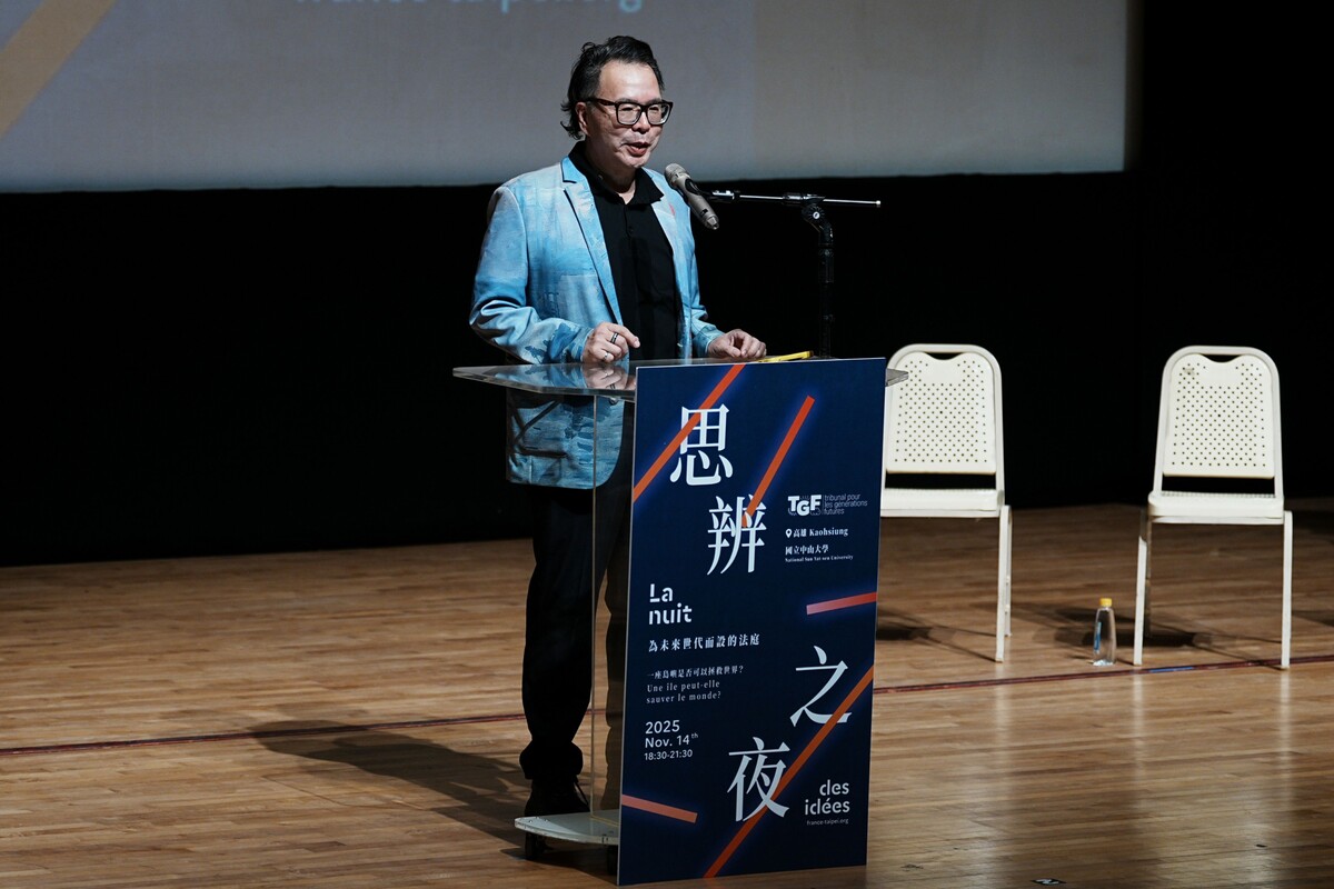 文化部交流司司長紀東陽致詞(另開新視窗/jpg檔)圖片