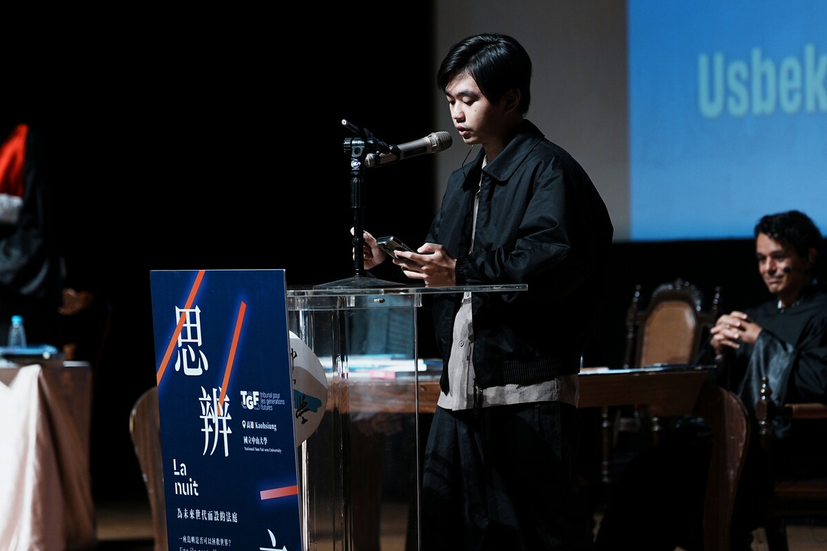 海洋科學系學生劉晏圻擔任1號陪審員(另開新視窗/jpg檔)圖片