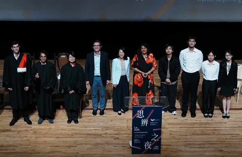 模擬法庭論證島嶼角色　中山大學辦「思辨之夜」培力青年