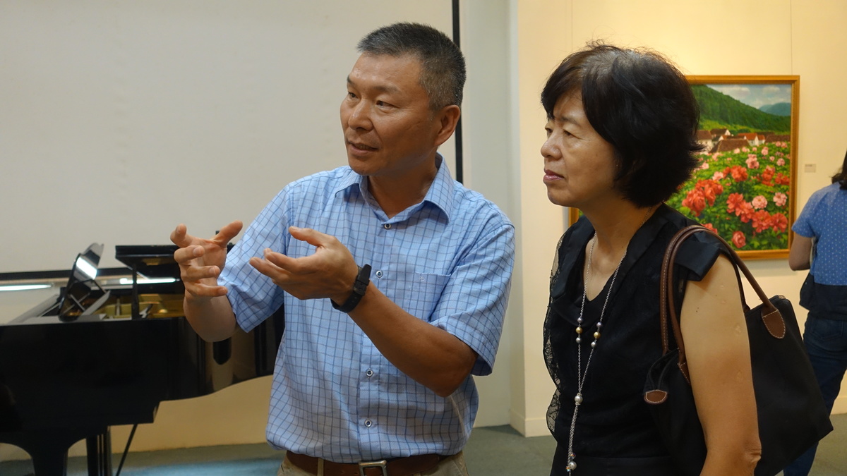 看見畫框外的世界　李萬全「心靈畫境」說秘訣(另開新視窗/jpg檔)圖片