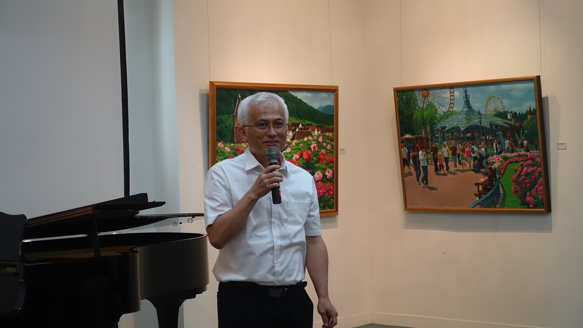 文學院院長游淙祺致詞(另開新視窗/jpg檔)圖片